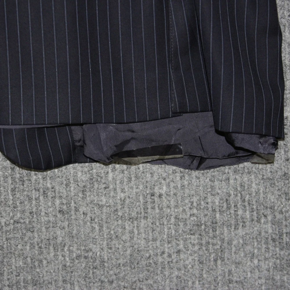 Brooks Brothers‎ 1818 Madison Pinstripe Wool Blazer Men 44L 39W For Repairs